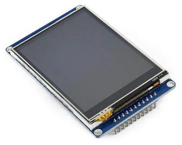 Main image of 2.8inch 320×240 Pixels IPS LCD with 4-Wire Resistive Touch Screen SPI Communication Interface