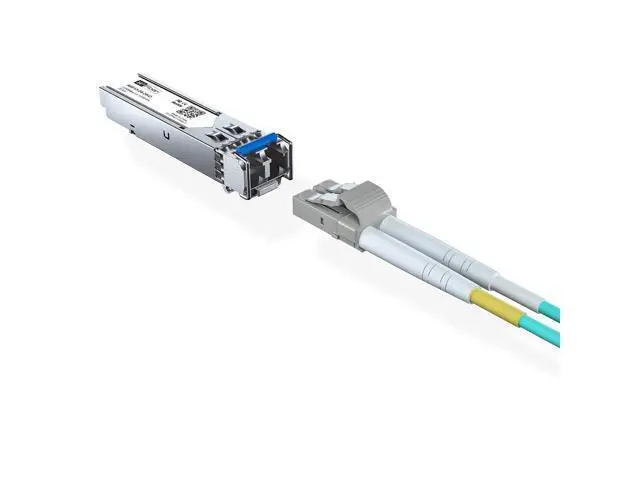 Alt view image 5 of 6 - H!Fiber 1.25G Single Mode SFP LC Module, 1000Base-LX/LH Fiber Transceiver for Cisco GLC-LH-SMD, Meraki, Ubiquit UniFi, TP-Link, Fortinet, Intel, Netgear, Mikrotik and More (SMF,1310nm,20km,DDM) 2 Pack