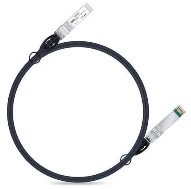 Main image of 1.25G SFP Twinax Cable, Gigabit Direct Attach Copper(DAC) Passive Cable, 2m (6.56ft), for Cisco SFP-H1GB-CU2M, Ubiquiti, Fortinet, Netgear, D-Link, Supermicro, and More