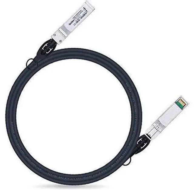Main image of 10G SFP+ Twinax Cable, Direct Attach Copper(DAC) Passive Cable, 1.8m (5.9ft), for Cisco SFP-H10GB-CU1.8M, Meraki, Ubiquiti, Mikrotik, Intel, Fortinet, Netgear, D-Link and More