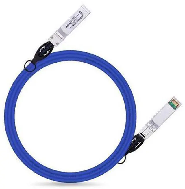 Main image of [Dark Blue 10G SFP+ Twinax Cable, Direct Attach Copper(DAC) Passive Cable, 1.5m (4.92ft), for Cisco SFP-H10GB-CU1.5M, Meraki, Ubiquiti, Mikrotik, Intel, Fortinet, Netgear, D-Link and More