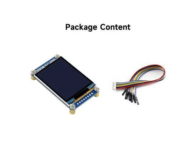 Alt view image 2 of 6 - 2inch LCD Display Module, Compatible with Raspberry Pi/Pi zero/Arduino/Esp32, with ST7789 Driver, 262K Color, IPS Screen, 240×320 Resolution, SPI Interface