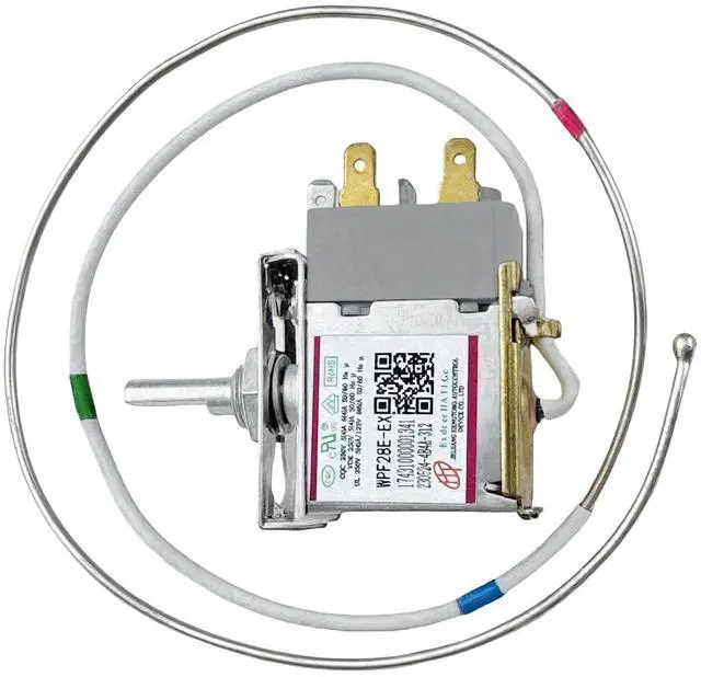 Alt view image 5 of 7 - WPF28E-EX / 17431000001341 Temperature Control Thermostat, Refrigerator Thermostat, fit for Midea, Arctic King, Insignia Vissani Chest Freezer Replace WPFE28L-L, Temperature Control Thermostat