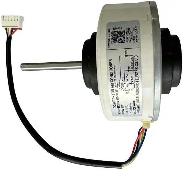 Main image of NEW Air Conditioning Motor (OEM) WZDK30-38G (RD-310-30-8T) DC Brushless Fan Motor, 30W Inverter air Conditioner Motor DC Motor for Conditioner,DC310V 0.14A 1300RPM CCW
