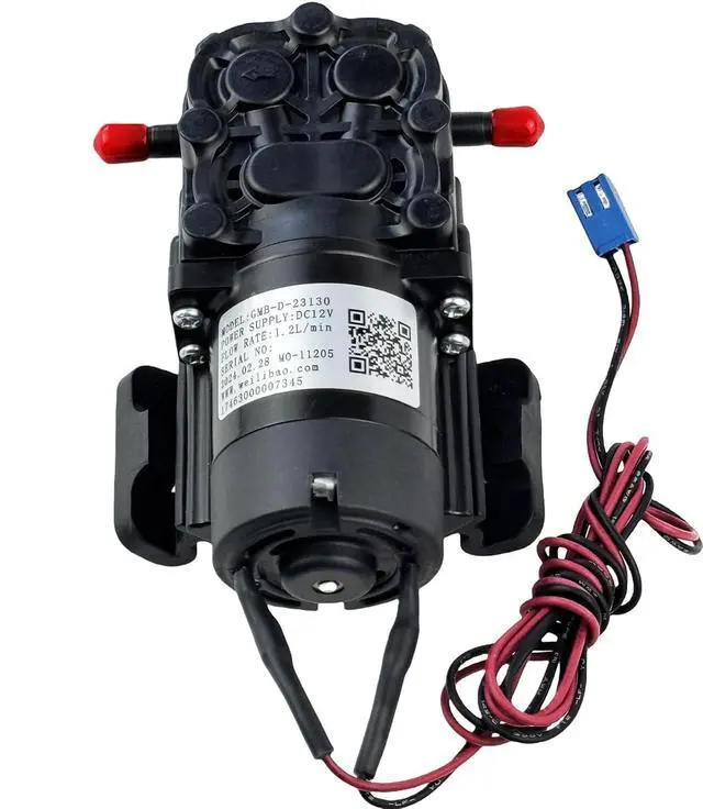 Alt view image 6 of 7 - GMB-D-23130 Water Pump,DC 12V 1.2L/min fit for Avalon, Primo, Brio Bottom Loading Bottled Water Cooler Dispenser, replace DP005A2 fit for Bottom Loading Water Dispenser