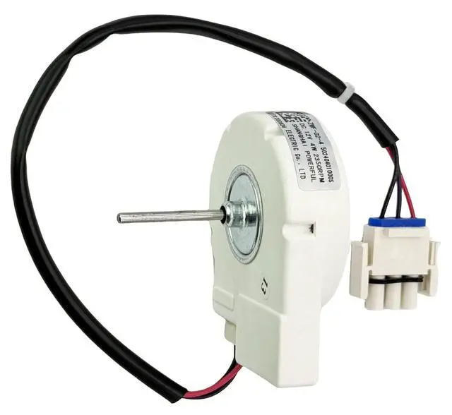 Alt view image 3 of 7 - ZWF-02-4 50240401000S Refrigerator Fan Motor for Midea Ronshen Hisense Meiling Refrigerator Freezer, DC12V 4 Watts Fan Motor