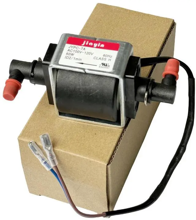 Main image of JYPC-7A AC100V - 120V 60W Water Electromagnetic Solenoid Water Pump, 2400ccmin 2bar 60Hz ID2/min 45dB Solenoid Water Liquid Pump-2 year warranty