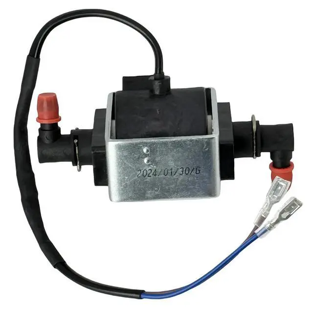 Alt view image 2 of 7 - JYPC-7A AC100V - 120V 60W Water Electromagnetic Solenoid Water Pump, 2400ccmin 2bar 60Hz ID2/min 45dB Solenoid Water Liquid Pump-2 year warranty