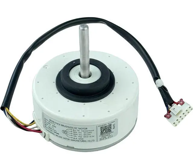 Alt view image 6 of 7 - Air Conditioning Motor ZKFP-20-8-113, Brushless DC Motor fit for Midea Conditioner, DC140V 20W 1600r/min CCW Air Conditioning DC Indoor Motor Fan