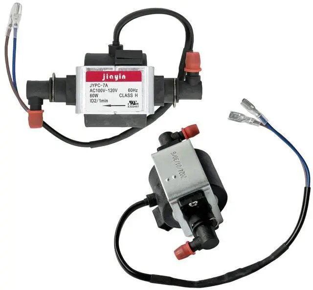 Alt view image 6 of 7 - JYPC-7A AC100V - 120V 60W Water Electromagnetic Solenoid Water Pump, 2400ccmin 2bar 60Hz ID2/min 45dB Solenoid Water Liquid Pump-2 year warranty