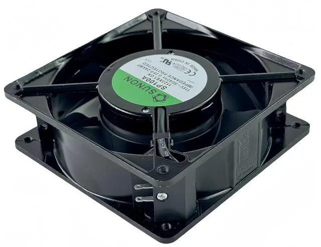 Alt view image 7 of 7 - for Sunon SP100A-1123XST.GN 115V AC 120x120x38mm Cooling Fan 50/60Hz 0.26/0.24A AC Axial Fan 50 dB 1800 RPM 2-Pin