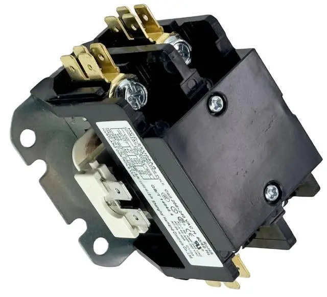 Alt view image 6 of 7 - HCC-2XU04AA 208V-240V 40A DPST Contactor,50-60Hz Bipolar AC contactor