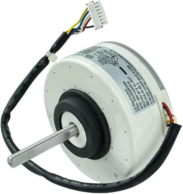 Alt view image 5 of 7 - Air Conditioner Fan Motor EAU62983004 4681A20091K RD-310-30-8E-2 SIC-41CVJ-F130-5, Inverter air Conditioner DC Motor fit for LG Inverter air Conditioner, DC310V 30W 0.14A CCW 1400RPM