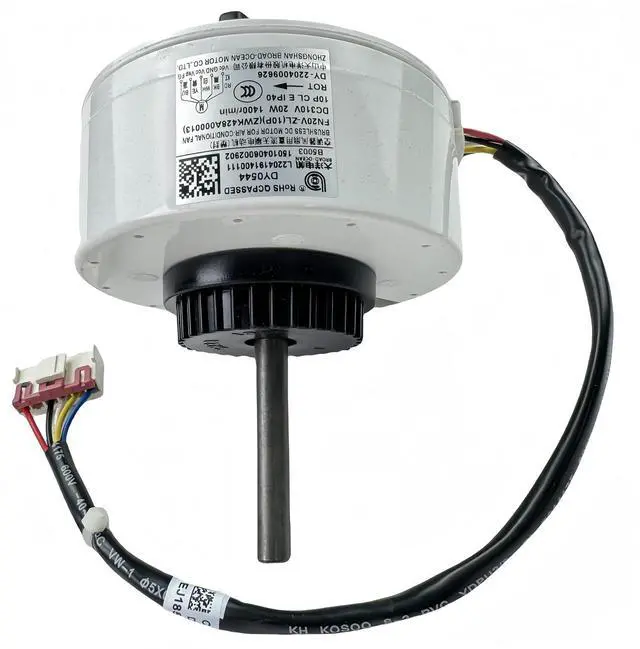 Alt view image 5 of 7 - Air Conditioner Motor FN20V-ZL (ZWK428A000013) DC310V Brushless DC Motor for GREE Central air Conditioner,20W 1400r/min DC Fan Motor 3 Years Warranty