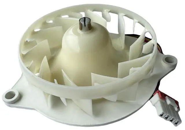 Alt view image 2 of 7 - EAU63503708 (OEM) Refrigerator Evaporator Fan Motor for LG Refrigerator. DC12V 1A Refrigerator Freezer Damper DC Fan Motor, 2-Years Warranty
