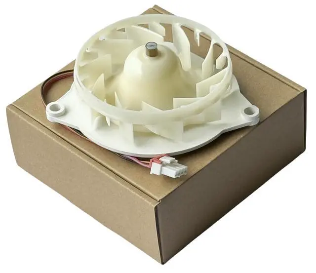 Alt view image 4 of 7 - EAU63503708 (OEM) Refrigerator Evaporator Fan Motor for LG Refrigerator. DC12V 1A Refrigerator Freezer Damper DC Fan Motor, 2-Years Warranty