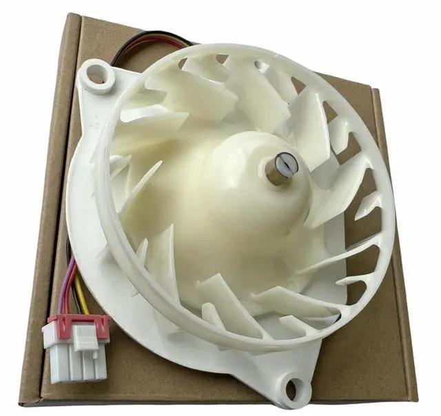 Alt view image 7 of 7 - EAU63503708 (OEM) Refrigerator Evaporator Fan Motor for LG Refrigerator. DC12V 1A Refrigerator Freezer Damper DC Fan Motor, 2-Years Warranty