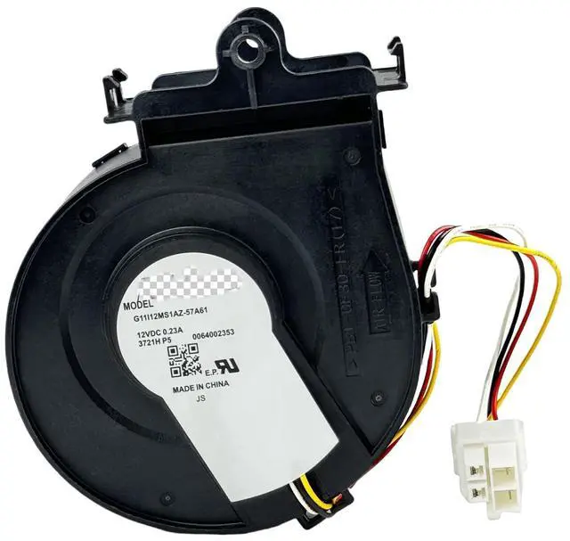 Main image of WR60X31997 Refrigerator Ice Box Fan Motor for GE Refrigerator,12VDC,0.23A Whirlpool Ice Box Fan WR60X31997