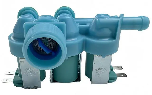 Alt view image 4 of 7 - DC62-00266G Washer Water Inlet Valve Assembly Compatible with Samsung Washing Machine, Replaces AP5966622, PS11719652 Solenoid Valve. 110V/127V 50/60Hz