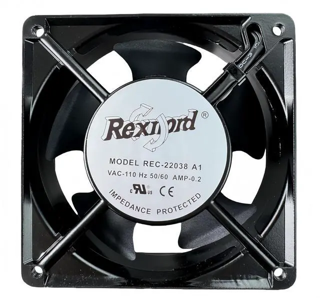 Main image of for REC-22038A1 Cooling Fan VAC 110V 50/60HZ 0.2A 120×120×38mm 12038 AC AXIAL Fan REC-22038 A1