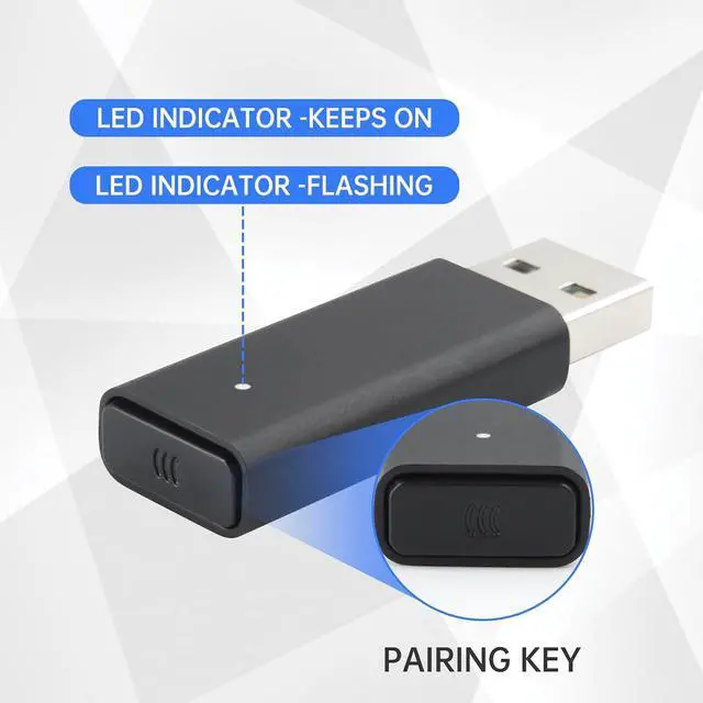 Alt view image 3 of 7 - ELUTENG Xbox Adapter for PC Xbox Wireless Adapters Bluetooth 5.0 Xbox Controller Wireless Adapter Dongle, Elite|Elite Series 2, Xbox Series X|S Controller