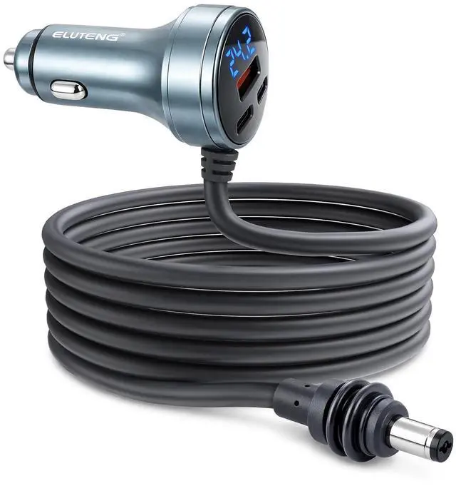 Main image of ELUTENG Starlink Mini DC Power Cable 10FT/3M, 12V-24V Car Cigarette Lighter Adapter, 18AWG Waterproof DC Cord, Starlink Mini Replacement Accessories