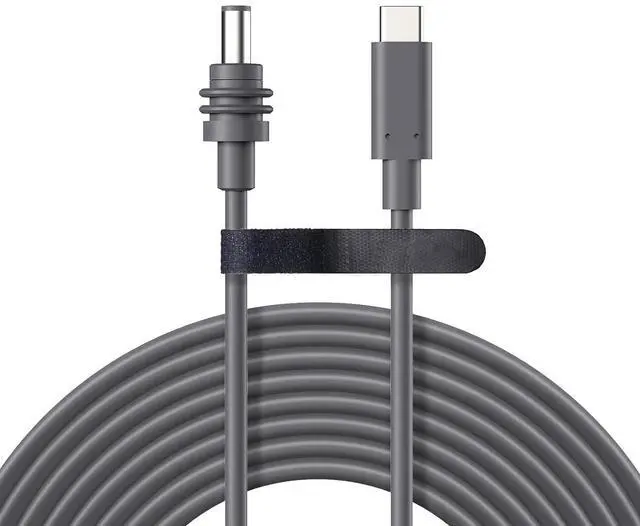 Main image of ELUTENG Starlink Mini Power Cable 15Ft Max 100W Input USB C to DC Cord Waterproof USB Type C to DC Cable 18AWG Starlink Mini Accessories Compatible with 65W PD & 28V PPS 20V Protocols 4.5M/15Ft