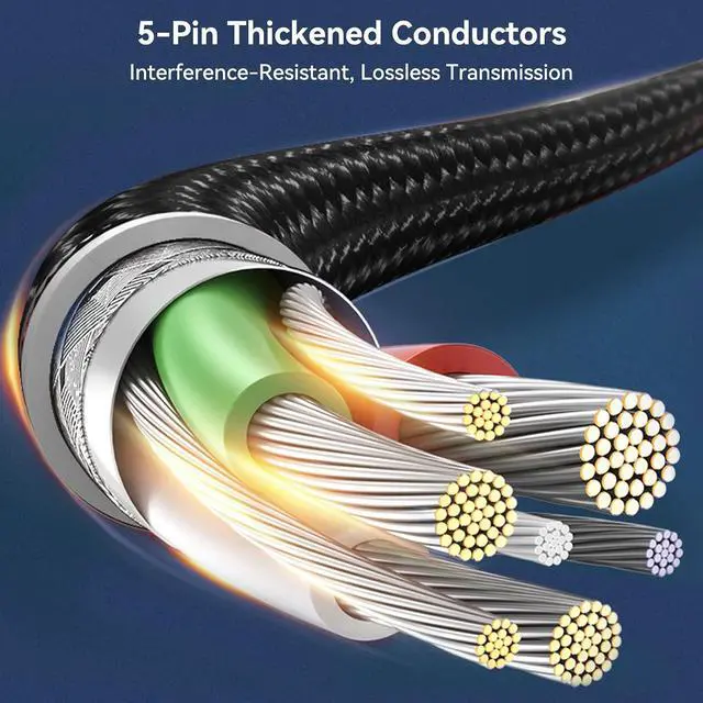 Alt view image 5 of 7 - ELUTENG Mix Coiled Keyboard Cable 8k 5ft USB C to USB A Detachable Aviator Coiled Cables 5-Pin Durable Braided 1.5m USB-C Spring Cord for Mechanical Gaming Keyboard, Laptop, Notebook, Desktop Setup