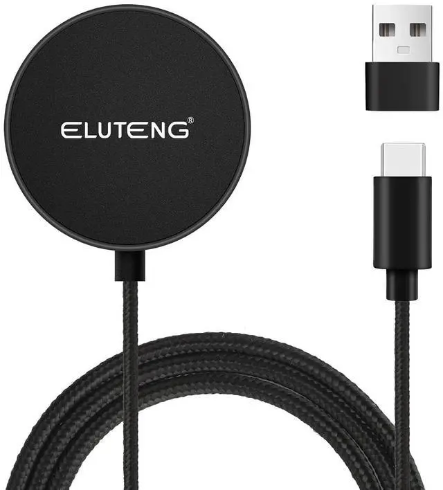 Main image of ELUTENG Charger for Samsung Galaxy Watch 7 6 5 4 3.3FT/1M USB C Wireless Charging Cable Dock with USB Adapter Magnetic Charger Cable Cord for Galaxy Watch 6 Classic 5 Pro 4 Classic Ultra Active 2