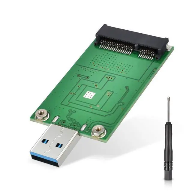 Alt view image 6 of 7 - ELUTENG M.2 to USB Adapter M.2 NVME/NGFF Hard Drive with mSATA to USB 3.0 Adapter