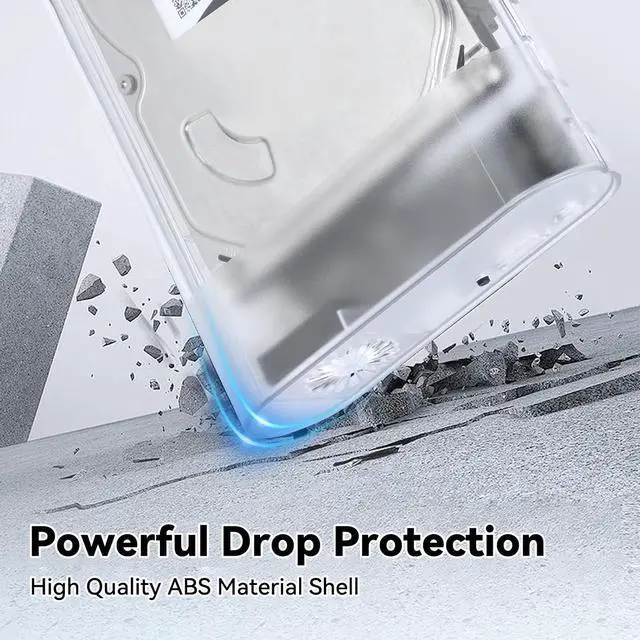 Alt view image 6 of 7 - ELUTENG 3.5 Hard Drive Enclosure USB 3.0 Internal/External Hard Drive Case for 3.5/2.5 inch SATA HDD Up to 20TB Support UASP with 12V 24W Power Adapter No Driver Needed
