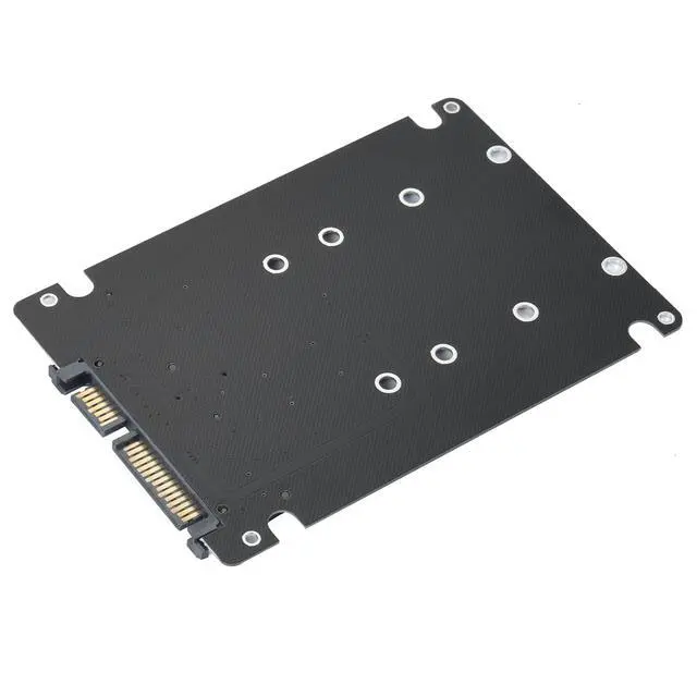 Alt view image 7 of 7 - ELUTENG M.2 SATA NGFF to SATA Adapter (Not Support NVME/ M.2 PCIE) 6Gbps Dual NGFF MSATA B Key/ B&M Key SSD to 2.5" III Converter Adapter Max 4TB Support 2230 2242 2260 2280 SSDs