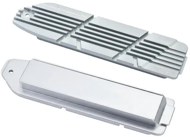 Main image of ELUTENG Heatsink SSD PS5 with 4 Thermal Pads PS5 SSD Heatsink Cover NVME PS5 2 in 1 Heatsink for PS5 Aluminum M.2 2280 SSD Cooling Mounting Post Kit Heat Sink for PS5 Computer Gaming PC Use(Black