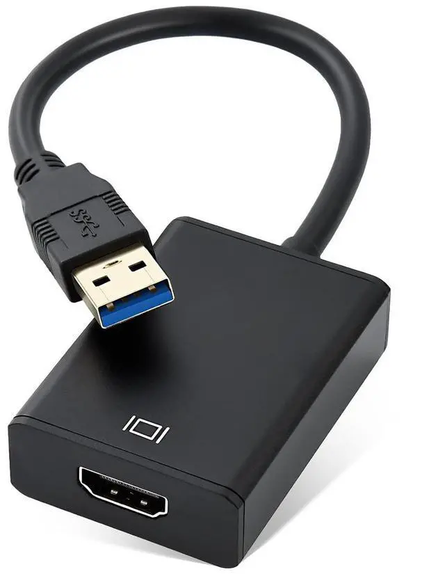 Main image of ELUTENG USB to HDMI Adapter 1080P Video Audio Converter, USB 3.0/2.0 Multi-Monitor Adapter for Desktop PC TV, Compatible with Windows XP 7 8 8.1 10