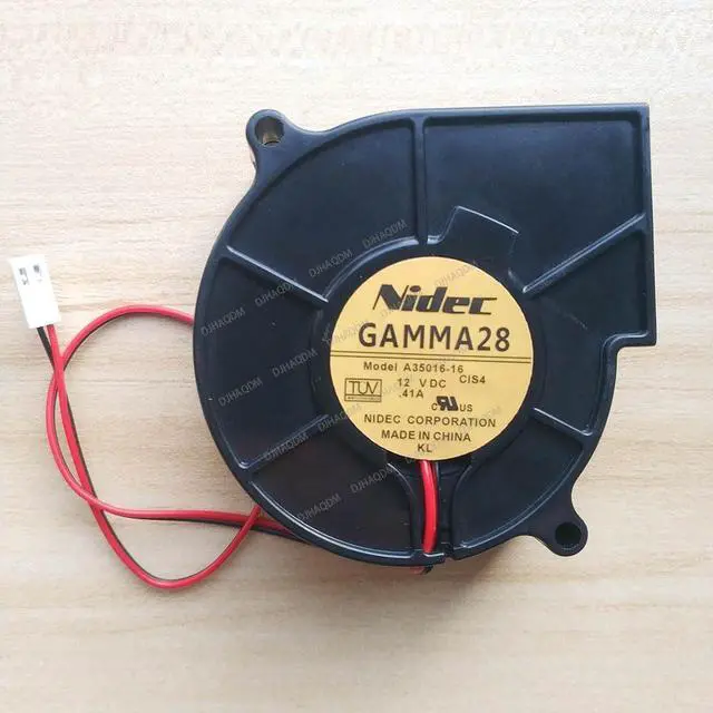 Main image of Compatible for Nidec A35016-16 12V 0.41A 7530 2-Wire Cooling Fan