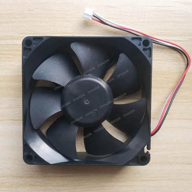 Alt view image 4 of 5 - Compatible for Nidec D08K-24TS6 04B (AX) 24V 0.14A 8025 80x80x25mm 3-Wire Cooling Fan