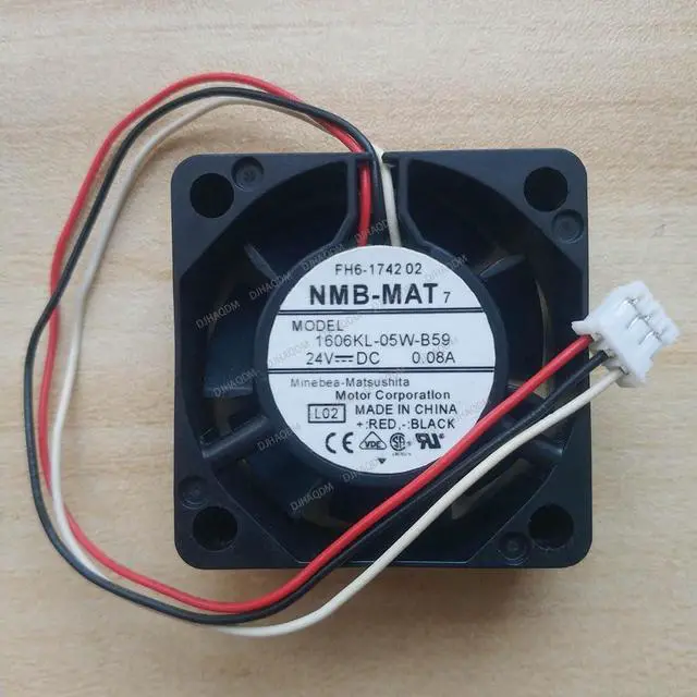 Main image of Compatible for NMB-MAT 1606KL-05W-B59 24V 0.08A 3-Wire Cooling Fan