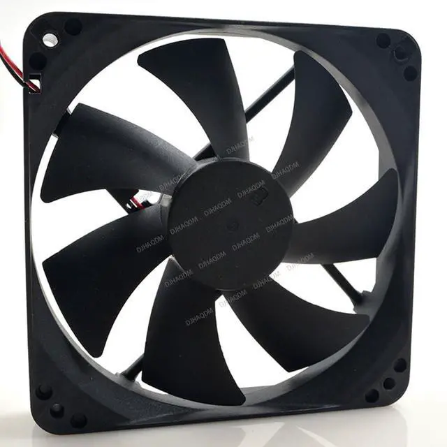 Alt view image 3 of 4 - Compatible for Yate Loon D12SH-12 12V 0.30A 12025 12cm 2-Wire Cooling Fan