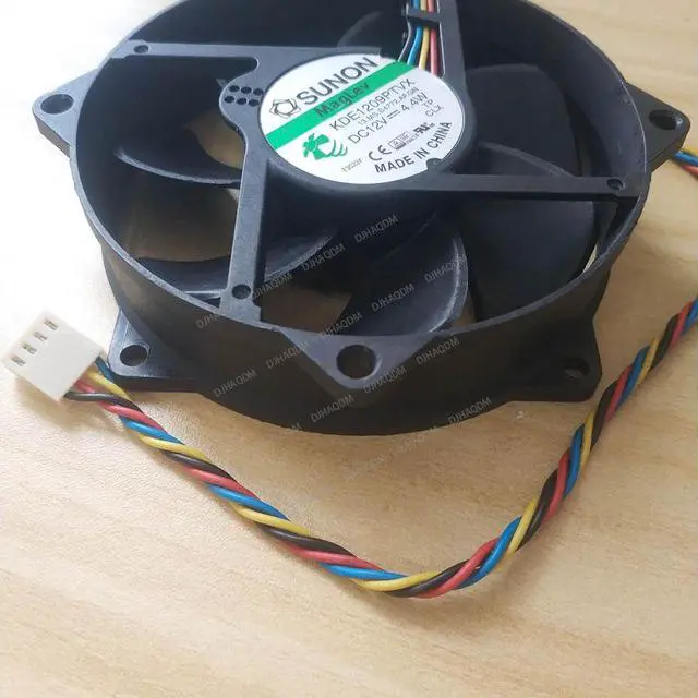 Alt view image 5 of 5 - Compatible for SUNON KDE1209PTVX 12V 4.4W 9cm 9025 4-Wire Cooling Fan