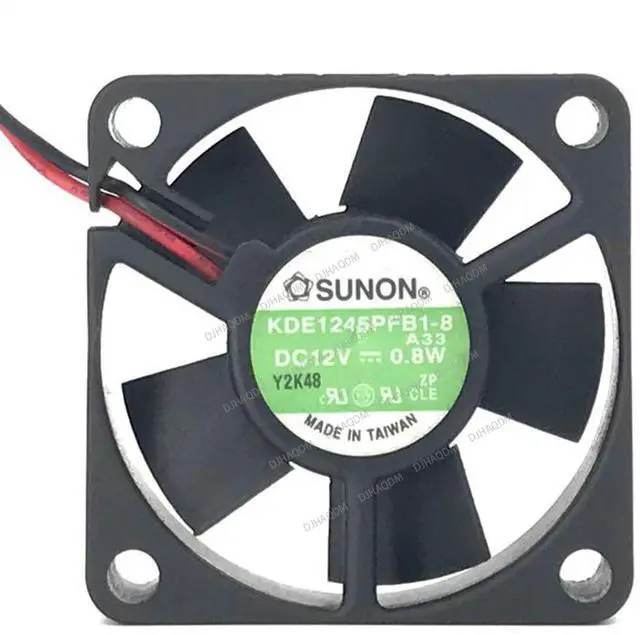 Main image of Compatible for SUNON KDE1245PFB1-8 12V 0.8W 4.5cm 2-Wire Cooling Fan