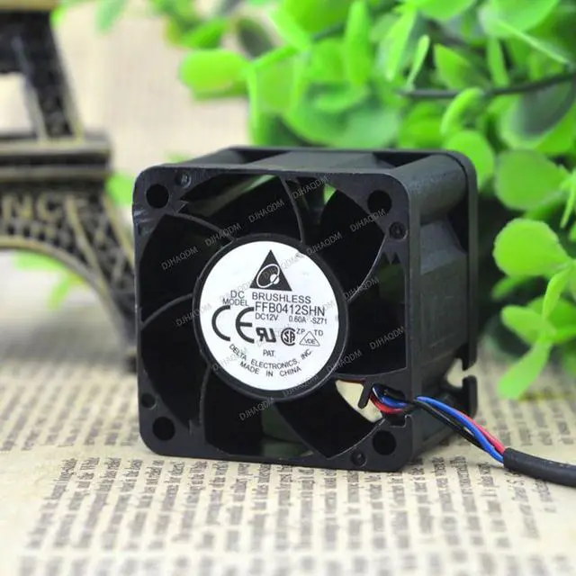 Main image of Compatible for Delta FFB0412SHN 12V 0.6A 4cm 4028 3-Wire Cooling Fan
