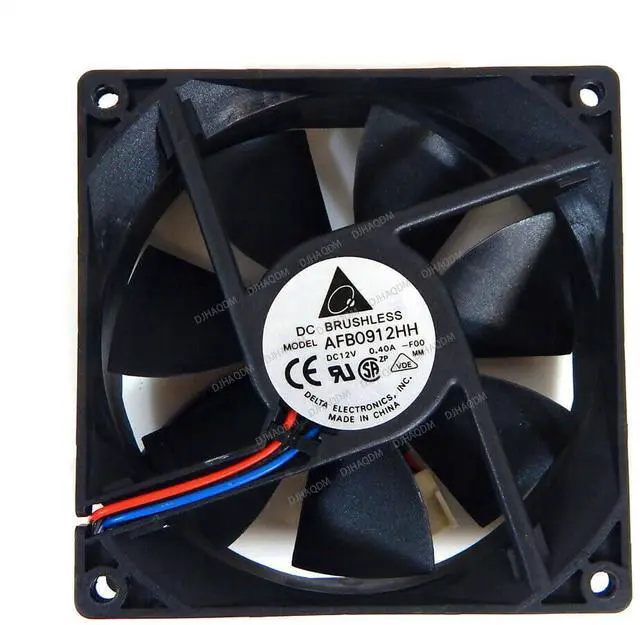 Main image of Compatible for Delta AFB0912HH-F00 12V 0.40A 9225 92x92x25mm 3-Wire Cooling Fan