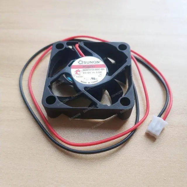 Alt view image 2 of 4 - Compatible for SUNON HA40101V4-000C-999 12V 0.8W 4010 40x40x10mm 2-Wire Cooling Fan