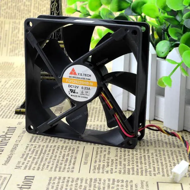 Main image of Compatible for Y.S.TECH FD129225HB-N 12V 0.23A 9cm 9025 3-Wire Cooling Fan