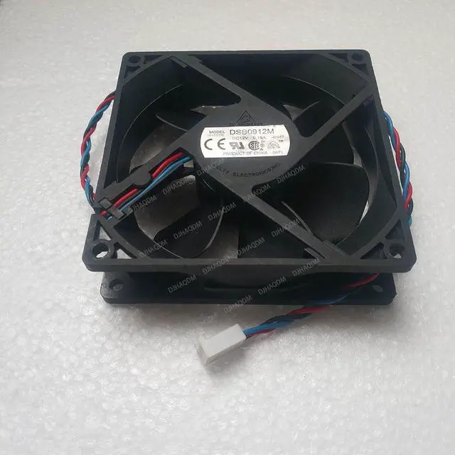 Alt view image 2 of 5 - Compatible for Delta DSB0912M 12V 0.19A 9225 92x92x25mm 3-Wire Cooling Fan