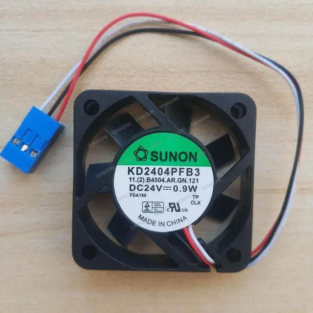 Main image of Compatible for SUNON KD2404PFB3 24V 0.9W 4CM 4010 3-Wire Cooling Fan