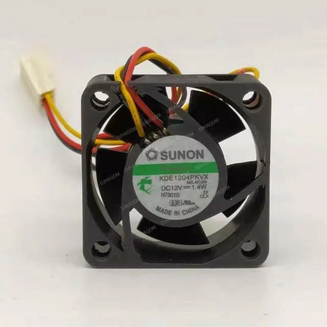 Main image of Compatible for SUNON KDE1204PKVX MS.AF.GN 12V 1.4W 40x40x20mm 3-Wire Cooling Fan