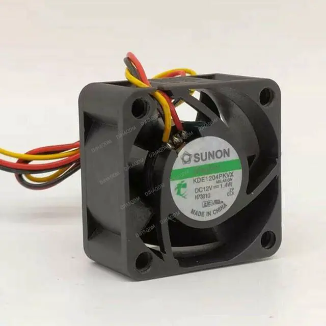 Alt view image 3 of 4 - Compatible for SUNON KDE1204PKVX MS.AF.GN 12V 1.4W 40x40x20mm 3-Wire Cooling Fan