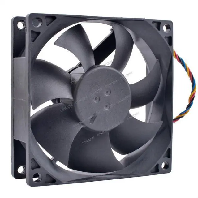 Alt view image 4 of 4 - Compatible for Foxconn PVA080G12Q 12V 0.65A 8025 80x80x25mm 4-Wire Cooling Fan