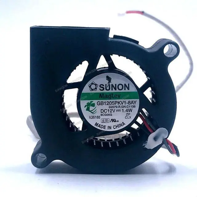 Alt view image 2 of 4 - Compatible for SUNON GB1205PKV1-8AY 12V 1.4W 5020 50X20mm 3-Wire Cooling Fan